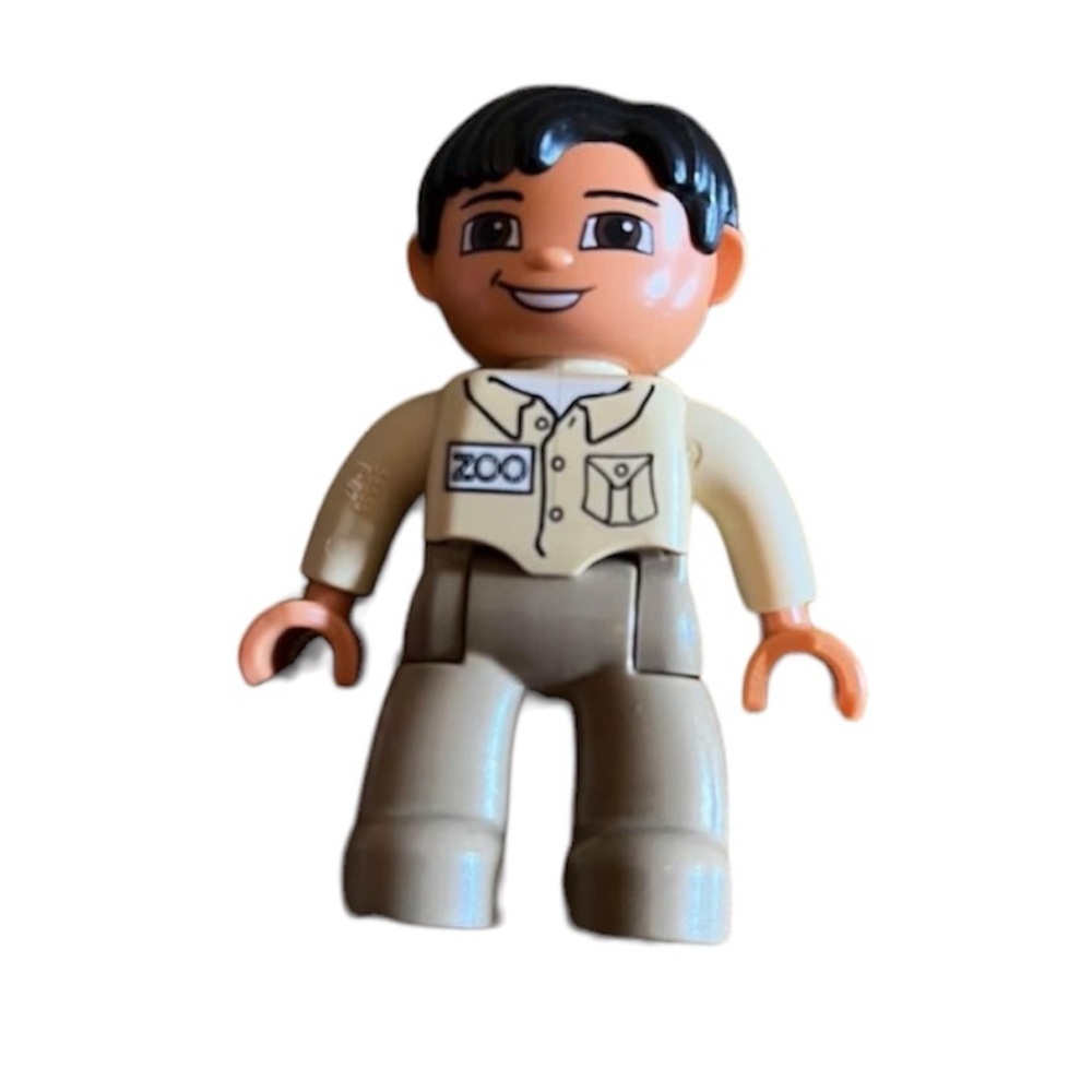 Lego duplo zookeeper figure